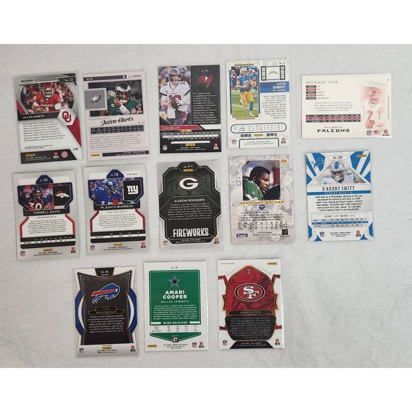 NFL Trading Cards Lot Of 13 Panini, Donruss  2007, 2020-2024 VG / NM - Picture 5 of 6